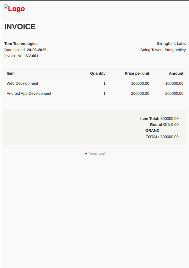 Clean Professional Red